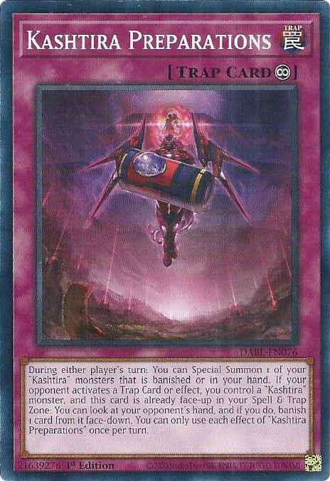 Kashtira Preparations (76) (DABL) - YuGiOh Single