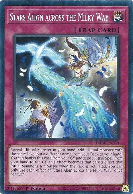 Stars Align across the Milky Way (79) (DABL) - YuGiOh Single