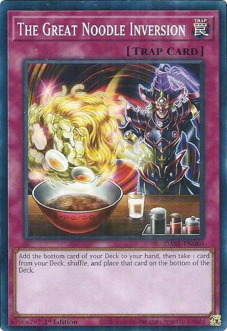 The Great Noodle Inversion (80) (DABL) - YuGiOh Single