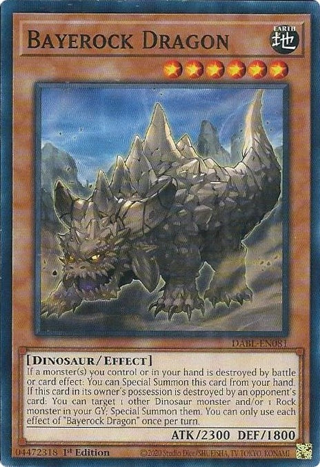 Bayerock Dragon (81) (DABL) - YuGiOh Single