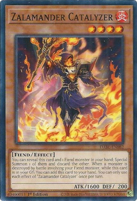 Zalamander Catalyzer (82) (DABL) - YuGiOh Single