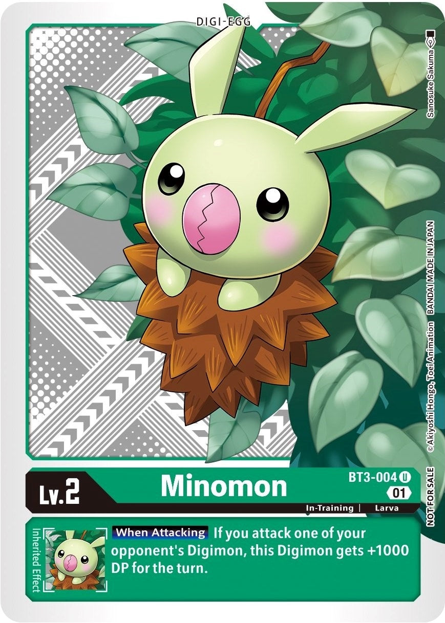 Minomon (Winner Pack Xros Encounter) (3004) [BT01-03] - Digimon Card Game Single