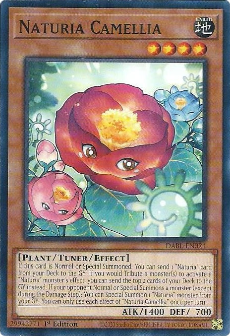 Naturia Camellia (21) (DABL) - YuGiOh Single