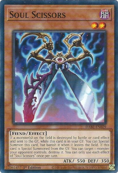 Soul Scissors (29) (DABL) - YuGiOh Single
