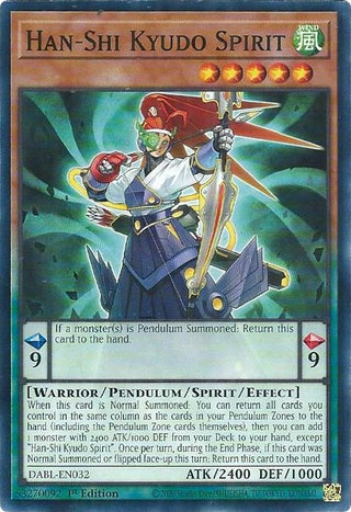 Han-Shi Kyudo Spirit (32) (DABL) - YuGiOh Single