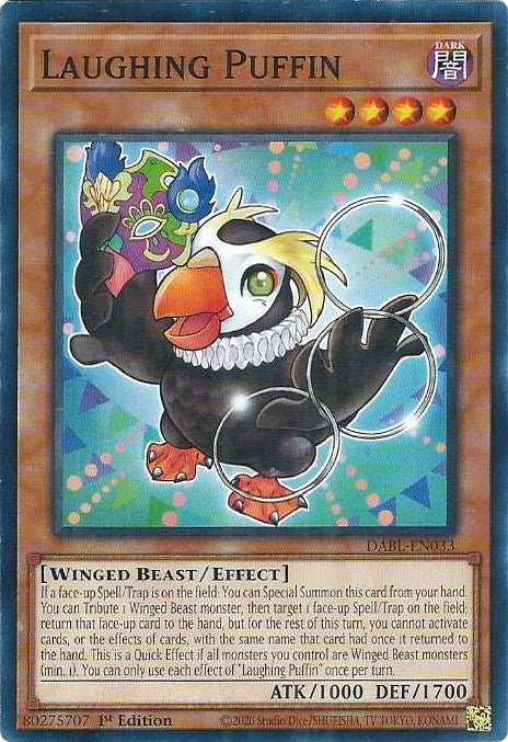 Laughing Puffin (33) (DABL) - YuGiOh Single