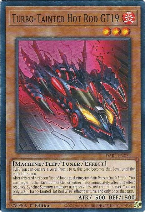 Turbo-Tainted Hot Rod GT19 (34) (DABL) - YuGiOh Single