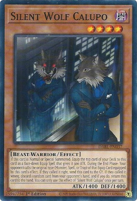 Silent Wolf Calupo (37) (DABL) - YuGiOh Single