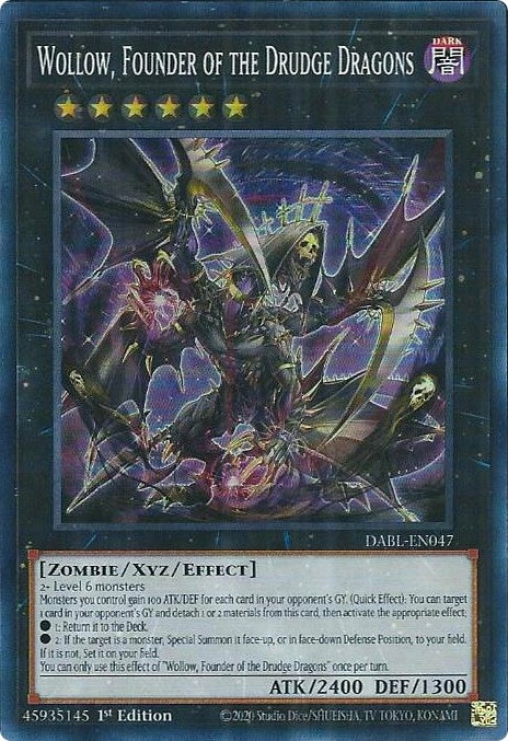 Wollow Founder of the Drudge Dragons (47) (DABL) - YuGiOh Single