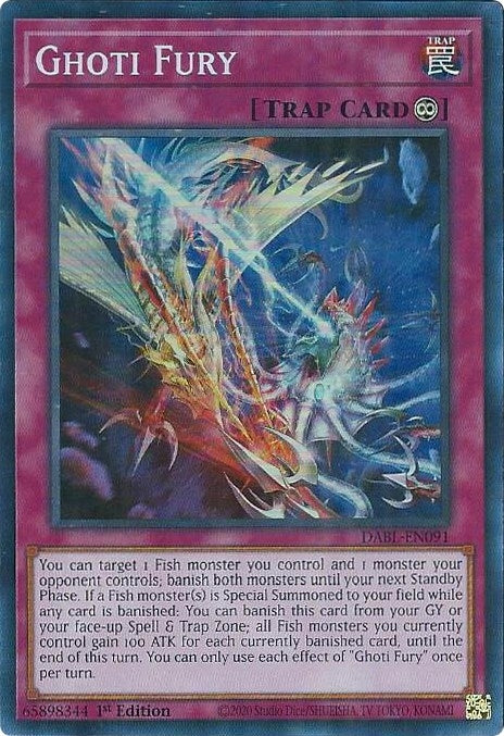 Ghoti Fury (91) (DABL) - YuGiOh Single
