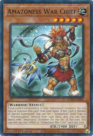 Amazoness War Chief (95) (DABL) - YuGiOh Single