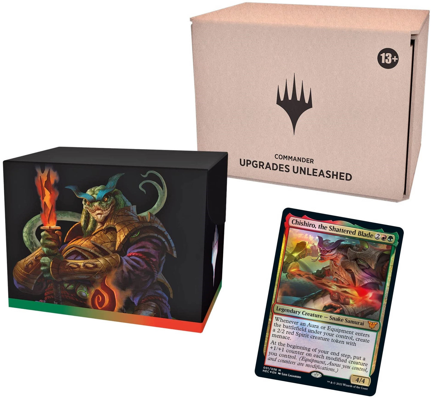 Kamigawa: Neon Dynasty Commander Deck - Upgrades Unleashed (Minimal Packaging) [NEC] - MTG Sealed