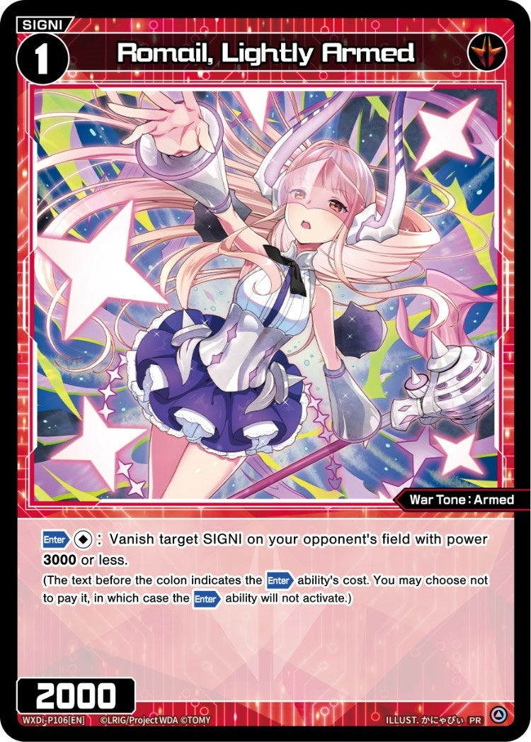 Romail Lightly Armed (October 2022) (106) [WXDi-P] - WIXOSS Single