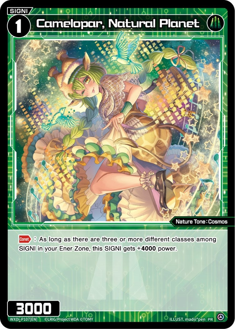 Camelopar Natural Planet (October 2022) (107) [WXDi-P] - WIXOSS Single
