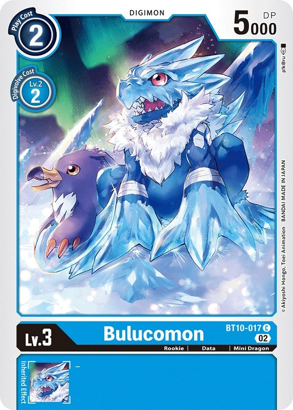 Bulucomon (10017) [BT10] - Digimon Card Game Single