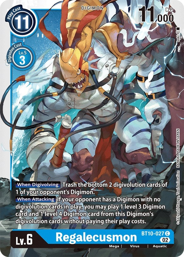 Regalecusmon (10027) [BT10] - Digimon Card Game Single
