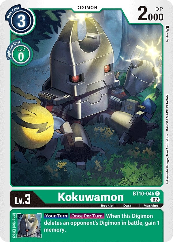 Kokuwamon (10045) [BT10] - Digimon Card Game Single