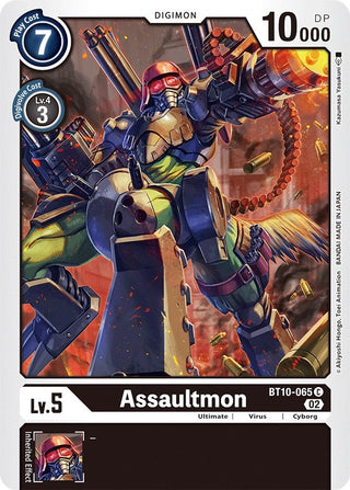Assaultmon (10065) [BT10] - Digimon Card Game Single