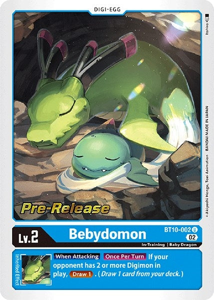 Bebydomon (10002) [BT10_PR] - Digimon Card Game Single