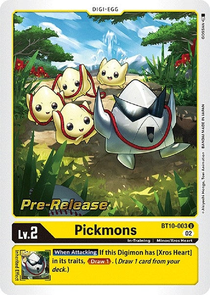 Pickmons (10003) [BT10_PR] - Digimon Card Game Single