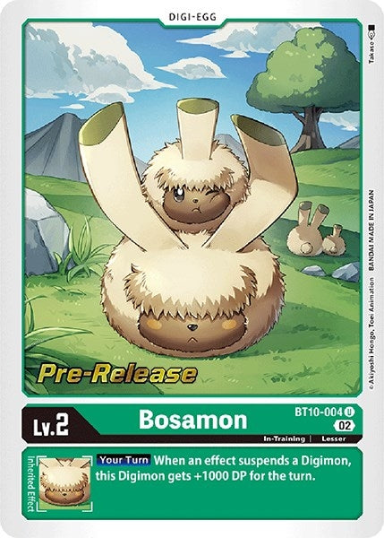 Bosamon (10004) [BT10_PR] - Digimon Card Game Single