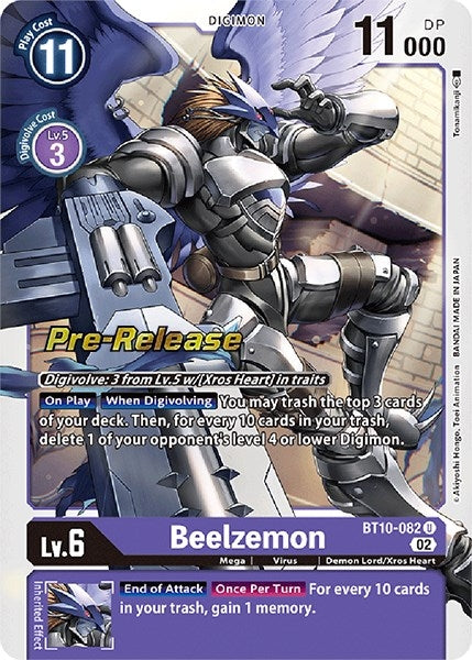 Beelzemon (10082) [BT10_PR] - Digimon Card Game Single