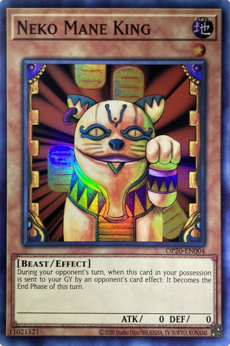 Neko Mane King (20004) (OP20) - YuGiOh Single