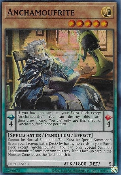 Anchamoufrite (20007) (OP20) - YuGiOh Single