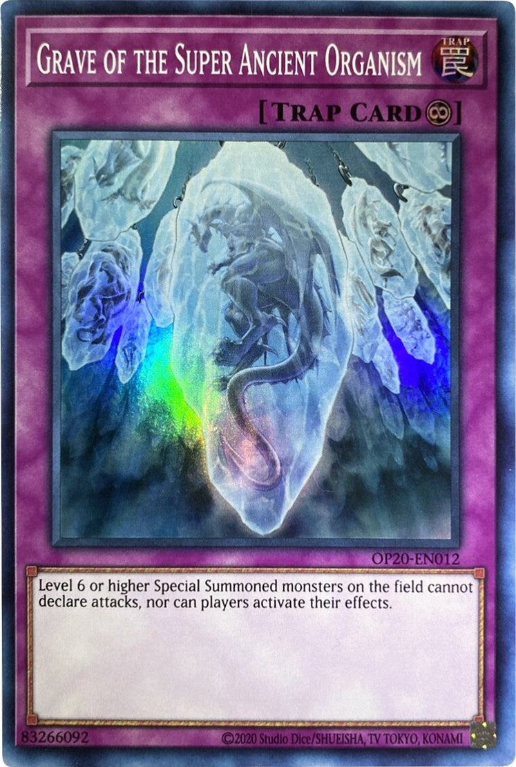 Grave of the Super Ancient Organism (20012) (OP20) - YuGiOh Single