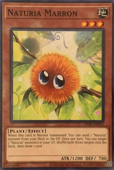 Naturia Marron (20015) (OP20) - YuGiOh Single