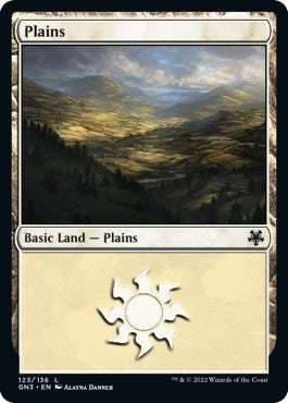 Plains (123) (123) [GN3] - MTG Single