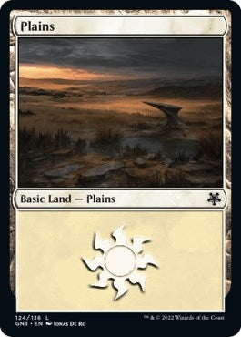 Plains (124) (124) [GN3] - MTG Single