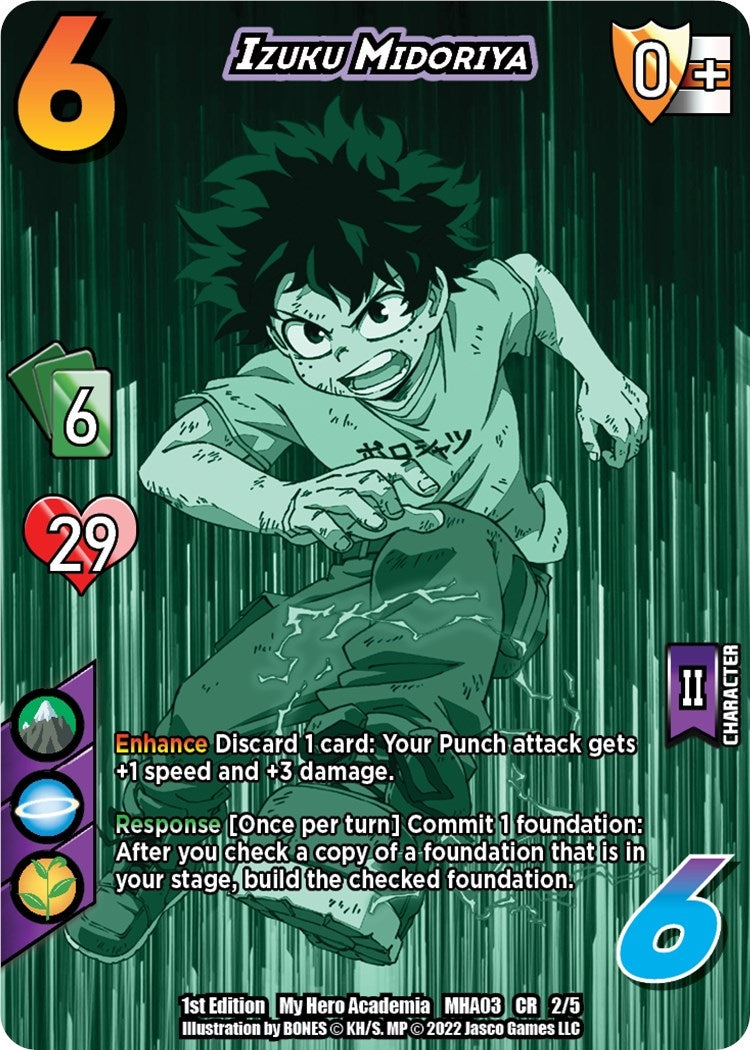 Izuku Midoriya (Serial Numbered) (2) [MHA3] - UniVersus Single