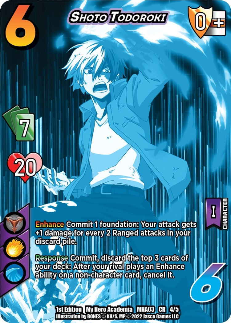 Shoto Todoroki (Serial Numbered) (4) [MHA3] - UniVersus Single