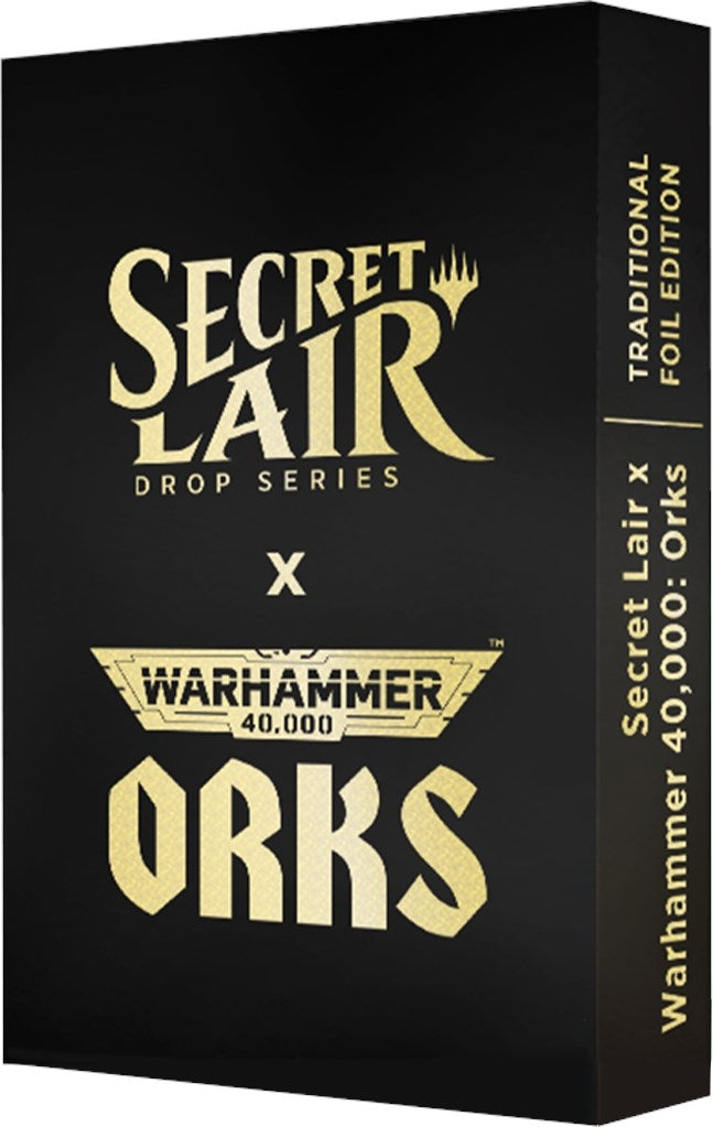 Secret Lair x Warhammer 40,000: Orks - Traditional Foil Edition [SLD] - MTG Sealed