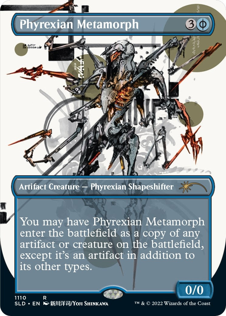 Phyrexian Metamorph (Borderless) (1110) [SLD] - MTG Single
