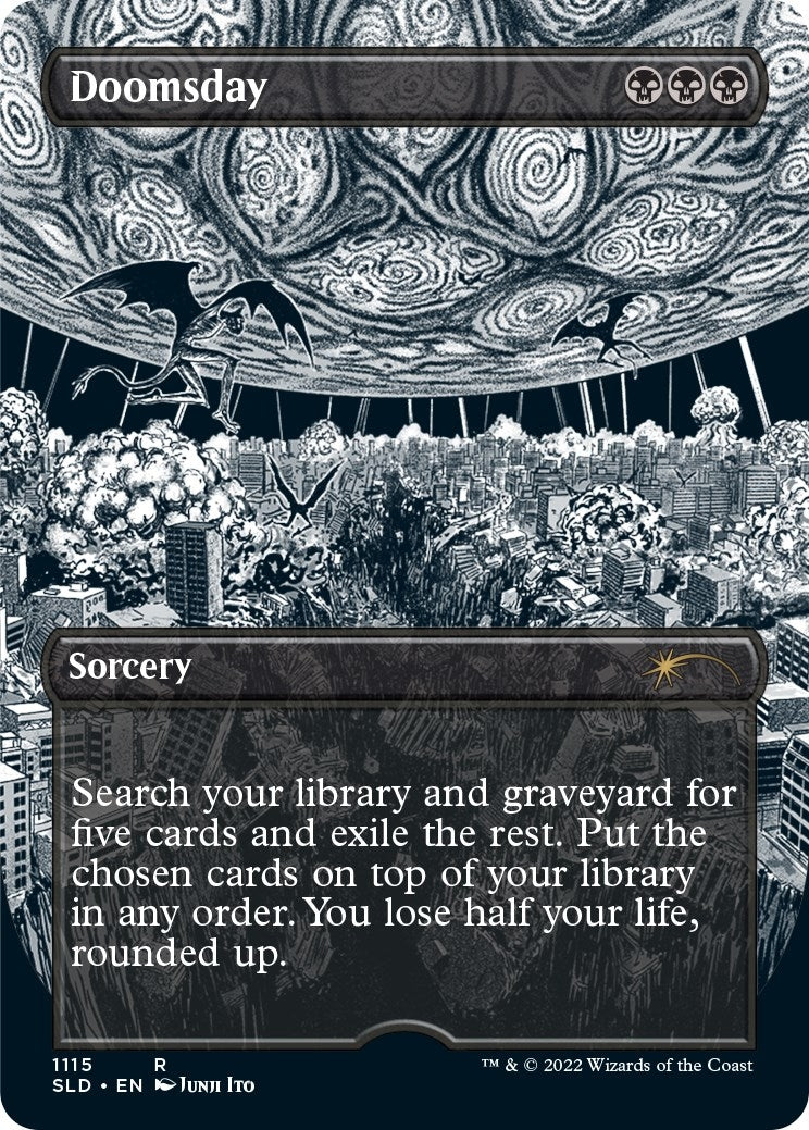 Doomsday (Borderless) (1115) [SLD] - MTG Single