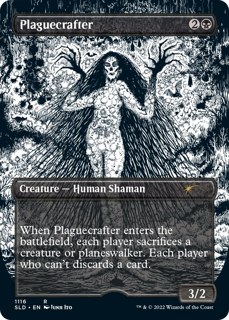 Plaguecrafter (Borderless) (1116) [SLD] - MTG Single