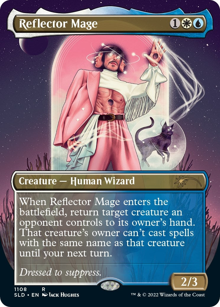 Reflector Mage (Borderless) (1108) [SLD] - MTG Single
