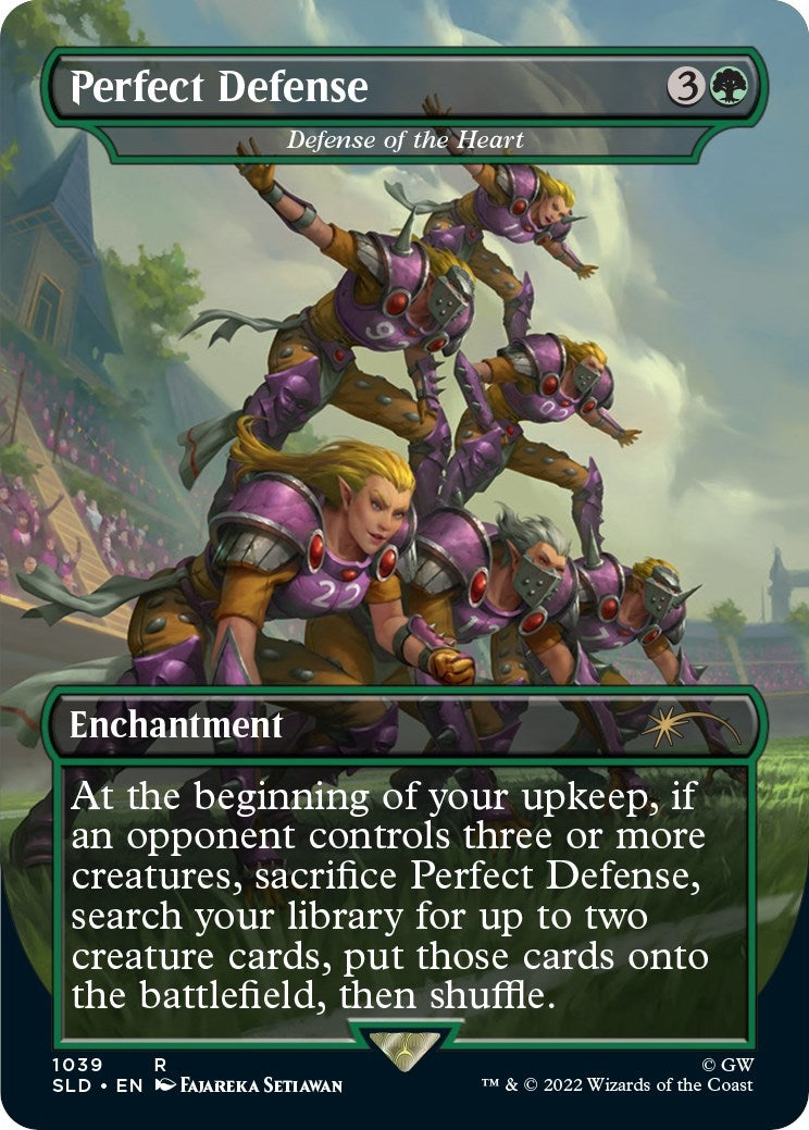 Perfect Defense - Defense of the Heart (Borderless) (1039) [SLD] - MTG Single