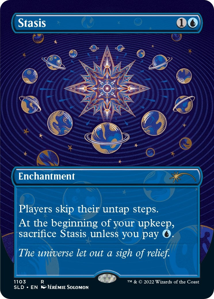 Stasis (Borderless) (1103) [SLD] - MTG Single