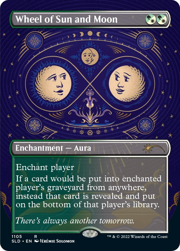 Wheel of Sun and Moon (Borderless) (1105) [SLD] - MTG Single