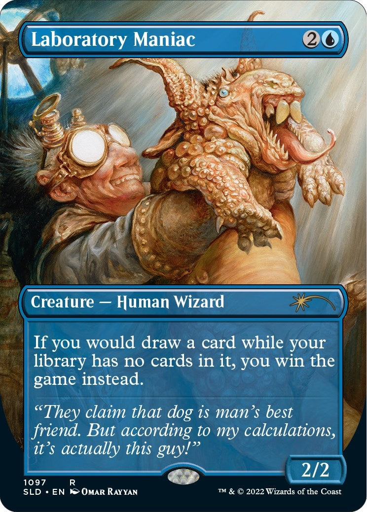 Laboratory Maniac (Borderless) (1097) [SLD] - MTG Single