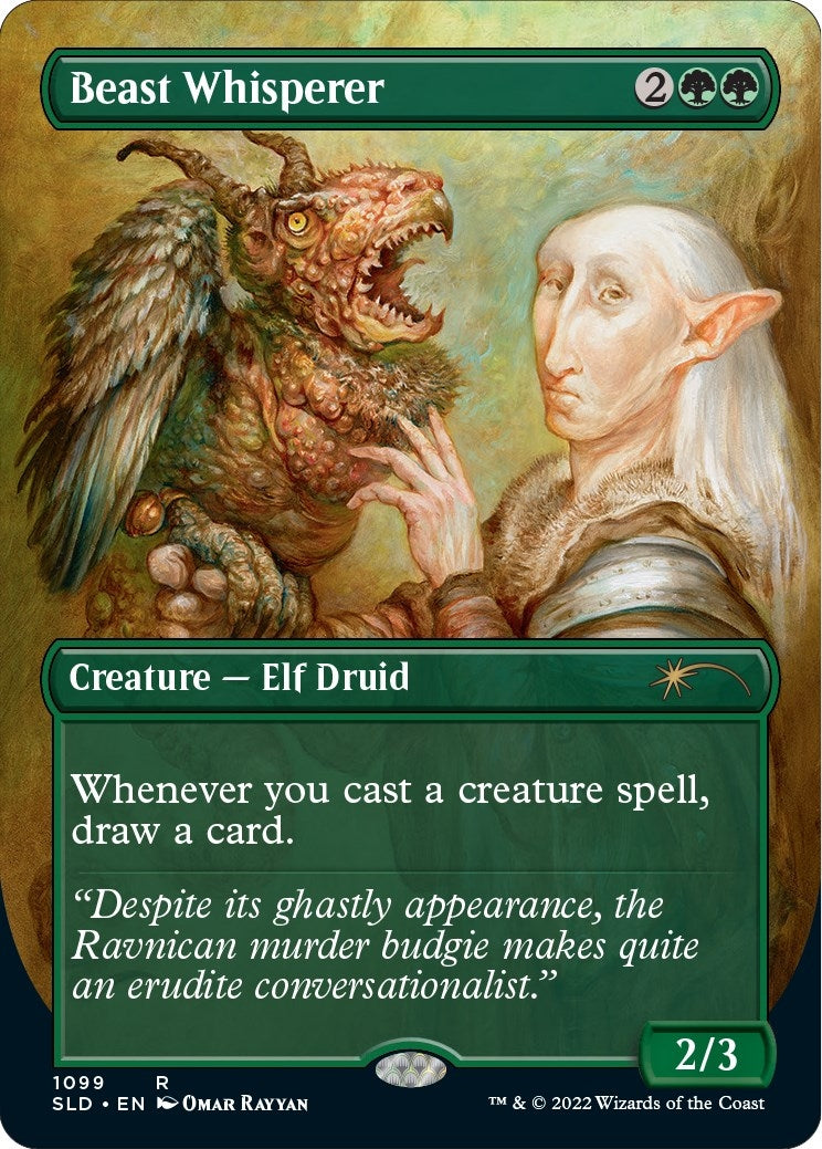 Beast Whisperer (Borderless) (1099) [SLD] - MTG Single