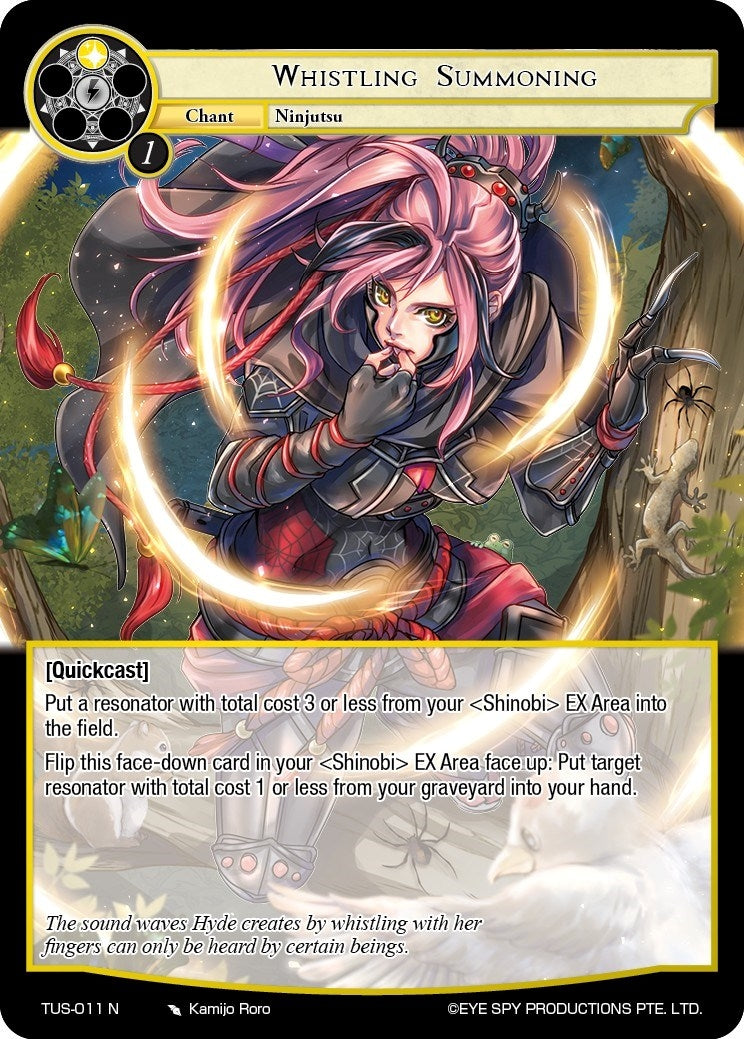 Whistling Summoning (11) [TUS] - Force of Will Single