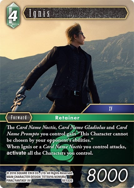 Ignis (18) [18] - Final Fantasy TCG Single