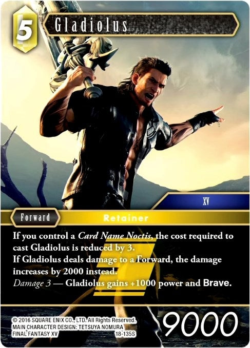 Gladiolus (18) [18] - Final Fantasy TCG Single