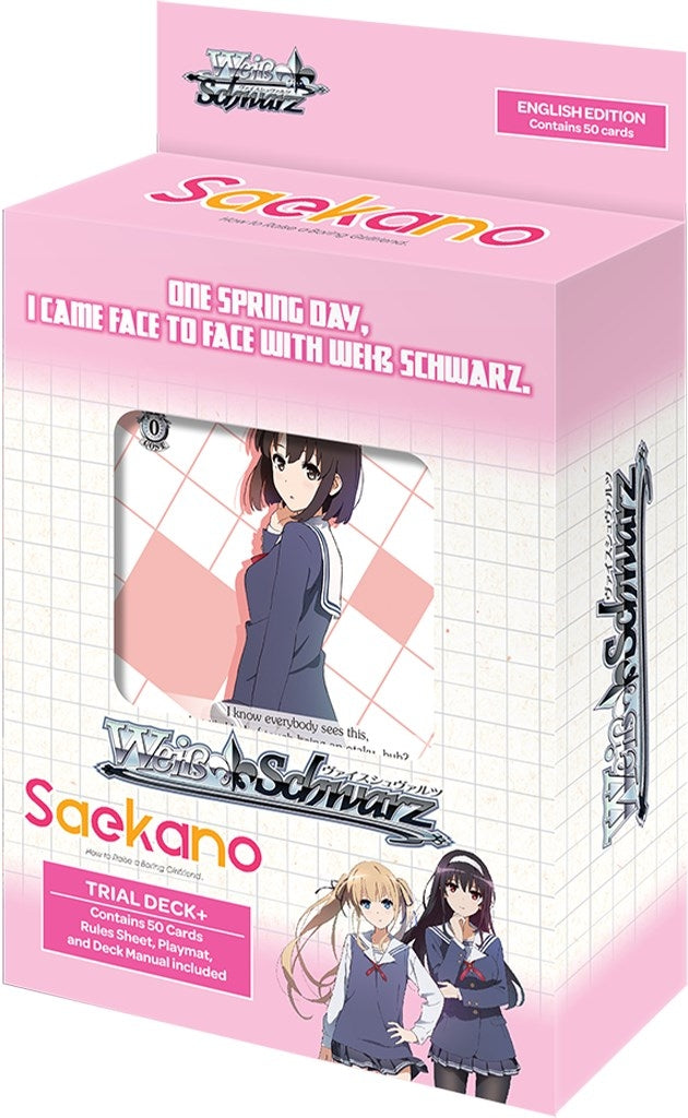 Saekano: How to Raise a Boring Girlfriend Trial Deck + [SHRB] - Weiss Schwarz Sealed