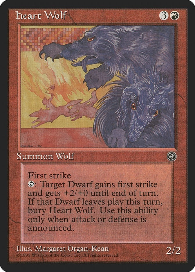 Heart Wolf [HML] - MTG Single