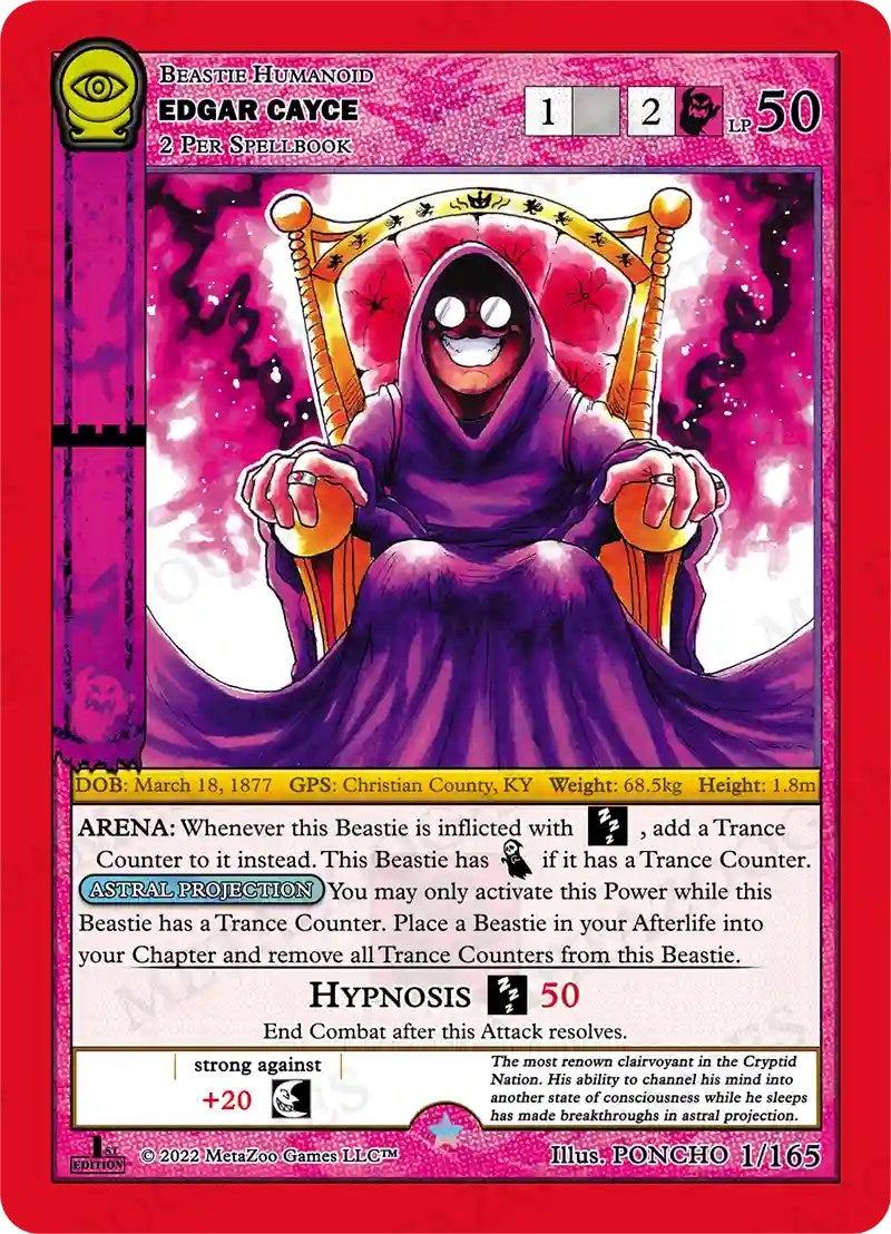 Edgar Cayce (1) (SCE1E) - MetaZoo Single